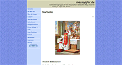 Desktop Screenshot of messopfer.de